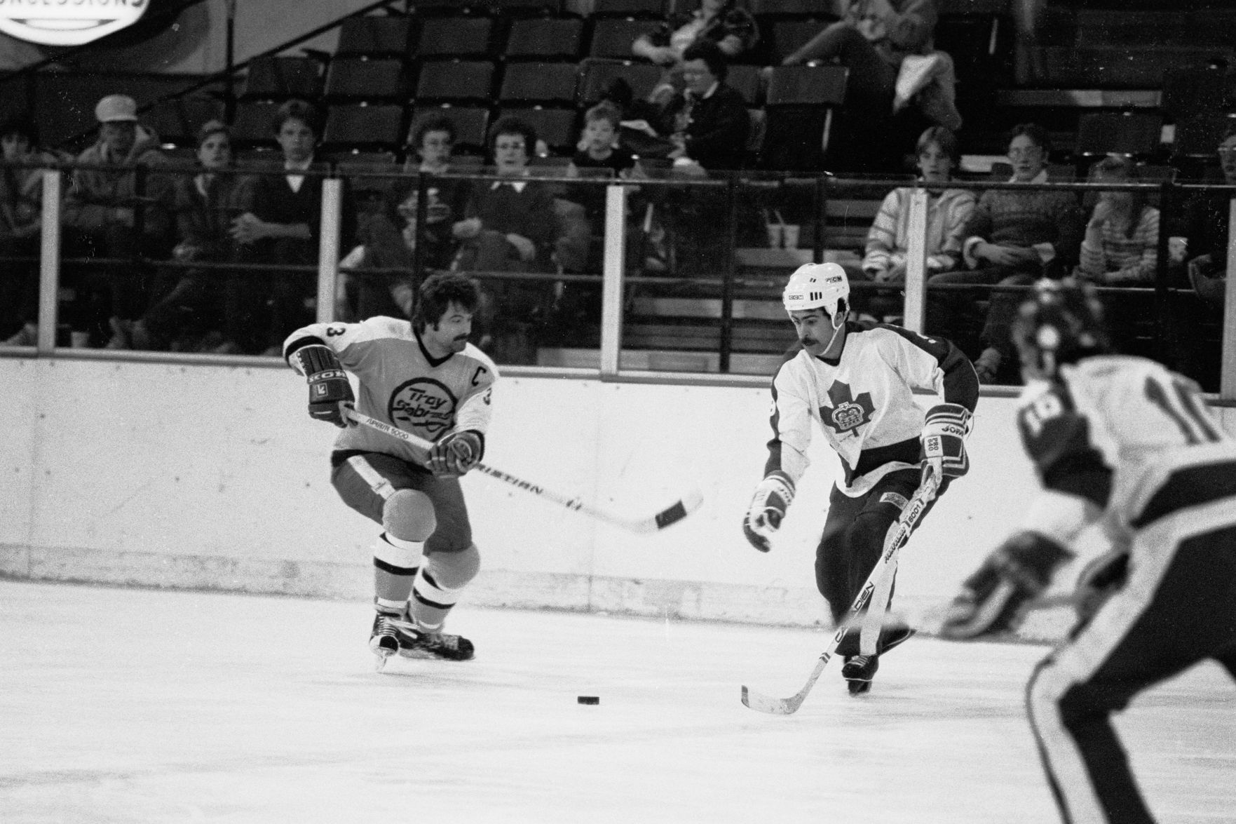 Billings Marlboros vs. Troy Sabres, December 1985